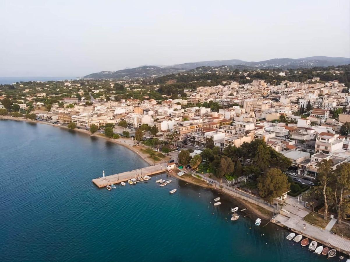 Cozy Apartment In Nea Palatia-Oropos Bagian luar foto